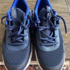 Under Armour Navy Mesh Sneakers